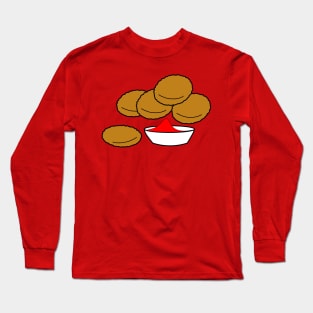 Chicken Nuggets Long Sleeve T-Shirt